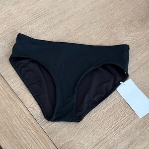 Athleta Black Clean Full Swim Bottom